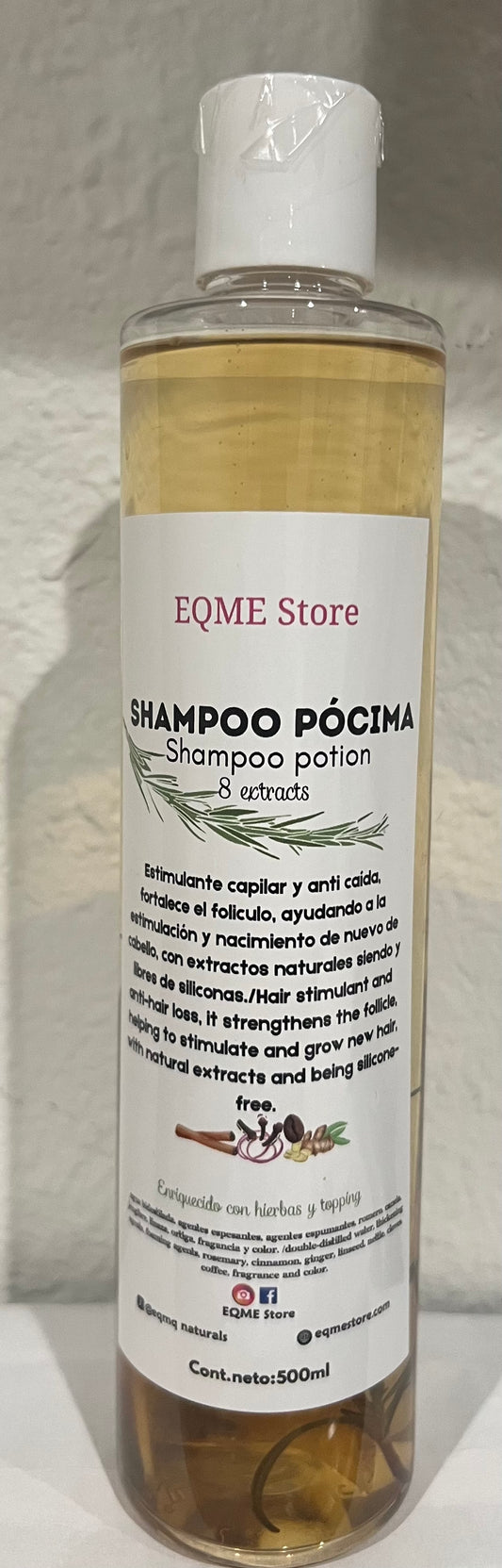 Shampoo  with 8 natural extracts