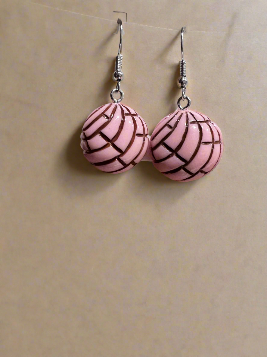 Handmade sweet bread style earrings