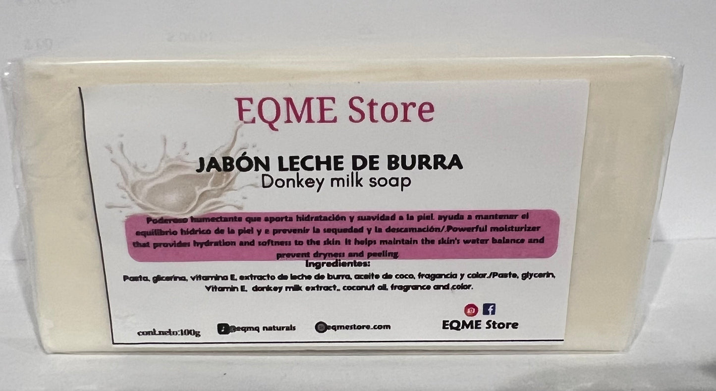 Donkey milk soap