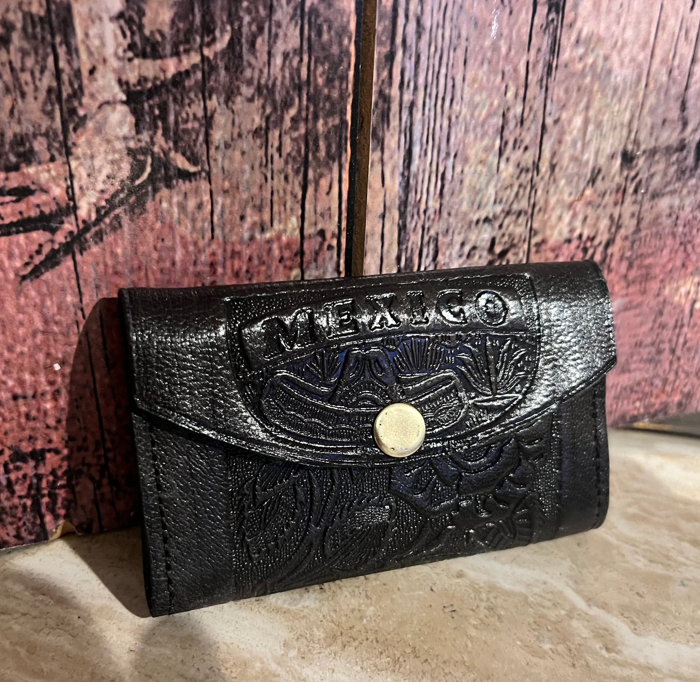 Leather wallet for women