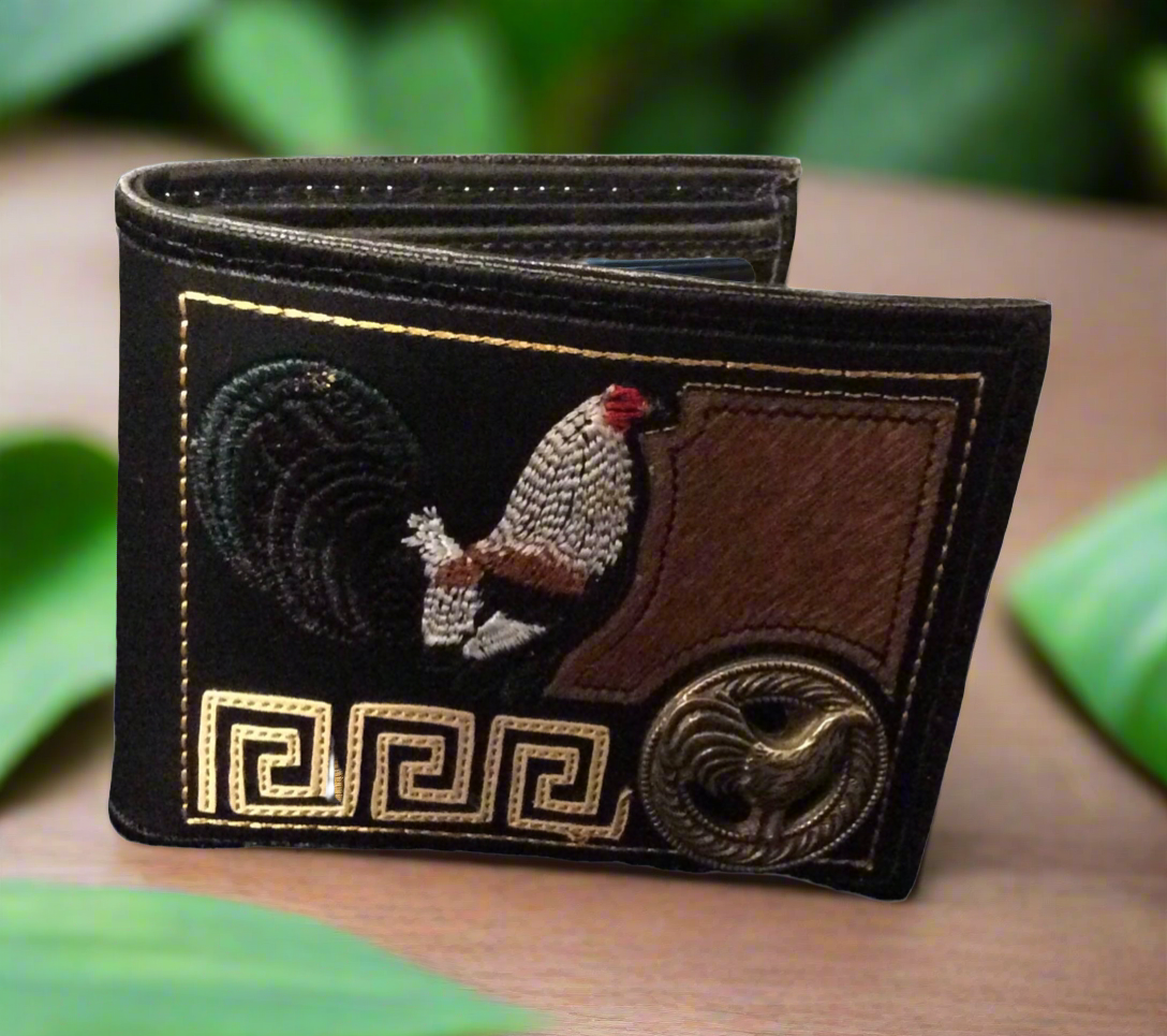 Exotic leather wallet for men