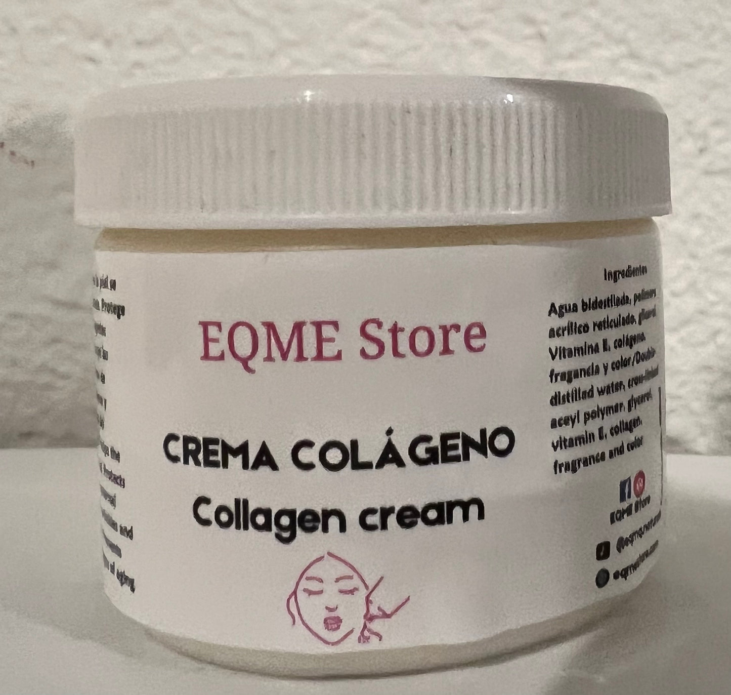 Natural collagen cream