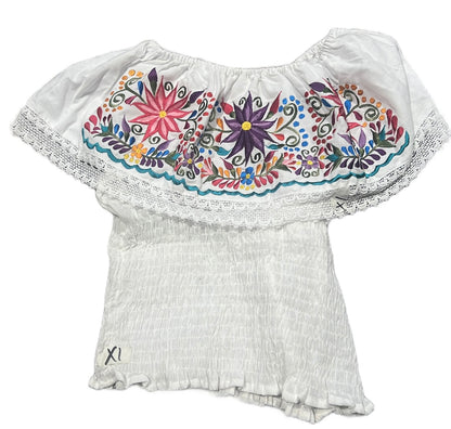 Mexican blouse for women 100% cotton made in Mexico.