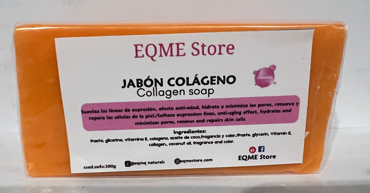 Collagen soap